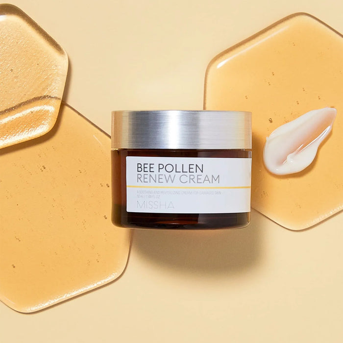 MISSHA Bee Pollen Renew Cream - veido kremas