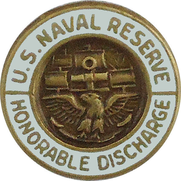 Naval Reserve Honorable Discharge Lapel Pin Lapel Pins