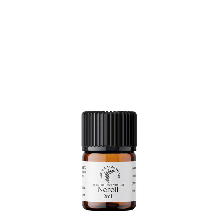 Bottle of Earth's Aromatique Neroli Essential Oil 2 mL