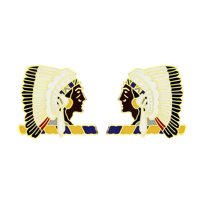 Oklahoma National Guard Unit Crest (No Motto) Army Unit Crests