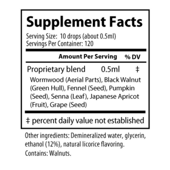 PARA:HERB supports digestive health, and promotes healthy bile flow and a balanced gastrointestinal environment.
