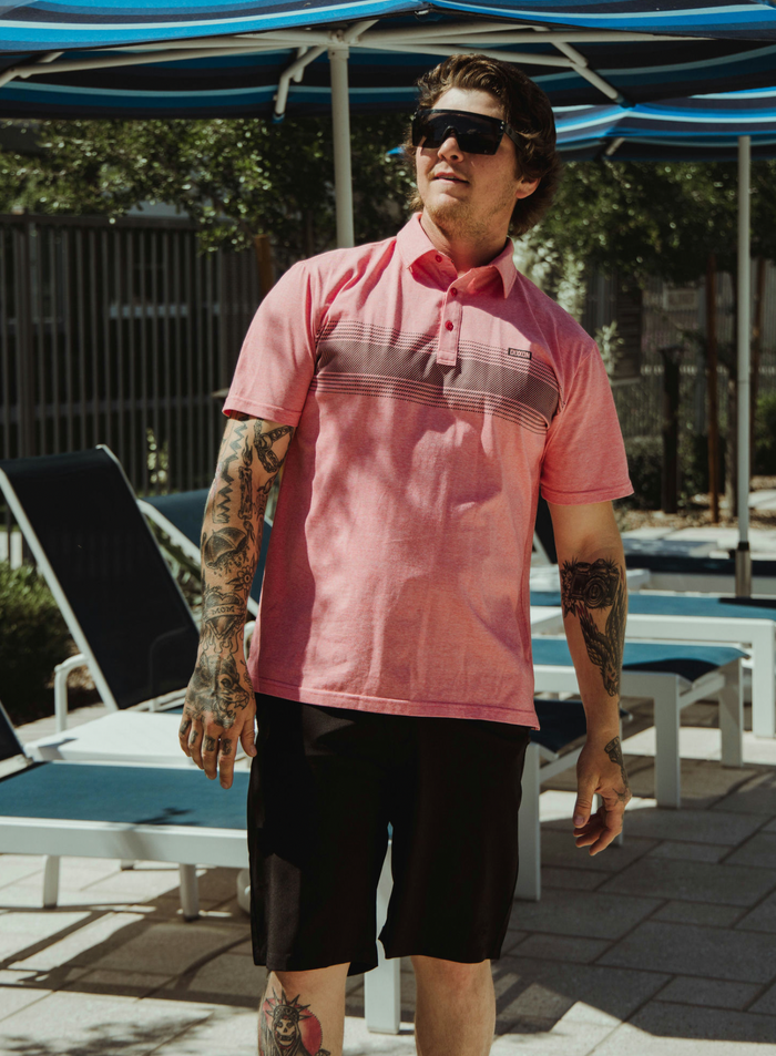 Premium Polo - Red Stitched