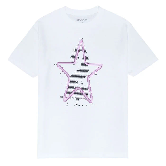 Quasi 2 Star Tee / White