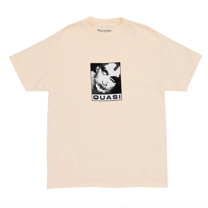 Quasi Glam Faded Cream Tee