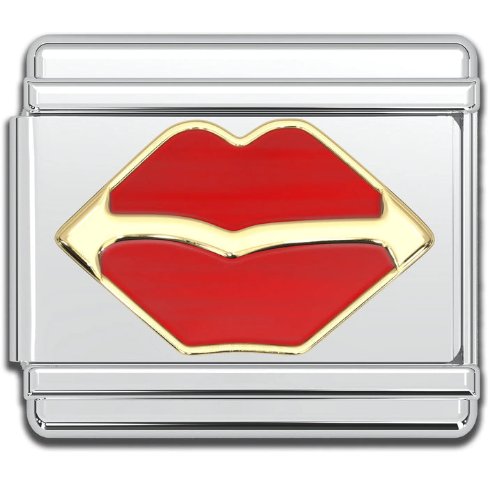 Red Lips Charm