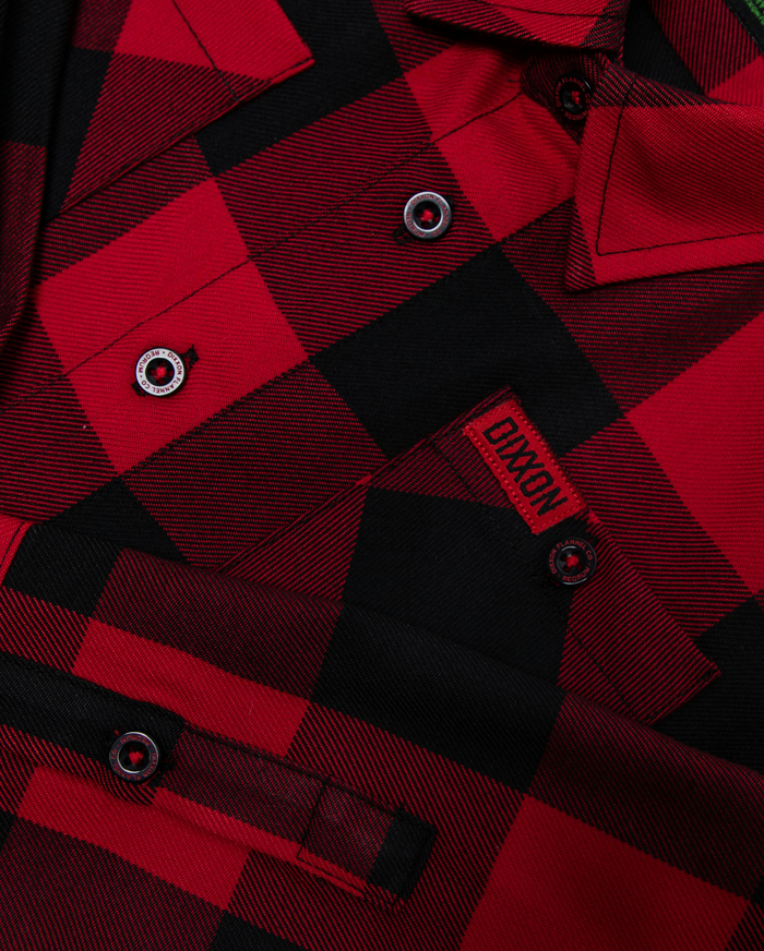 Redrum 10 Year Youth Flannel