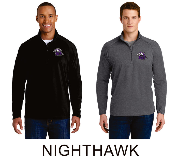RHMS Unisex Sport Wick 1/2 Zip Pullover