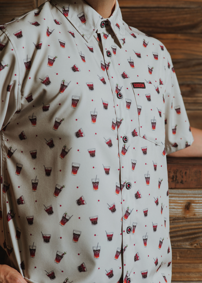 Sailor Cherry Short Sleeve Party Shirt