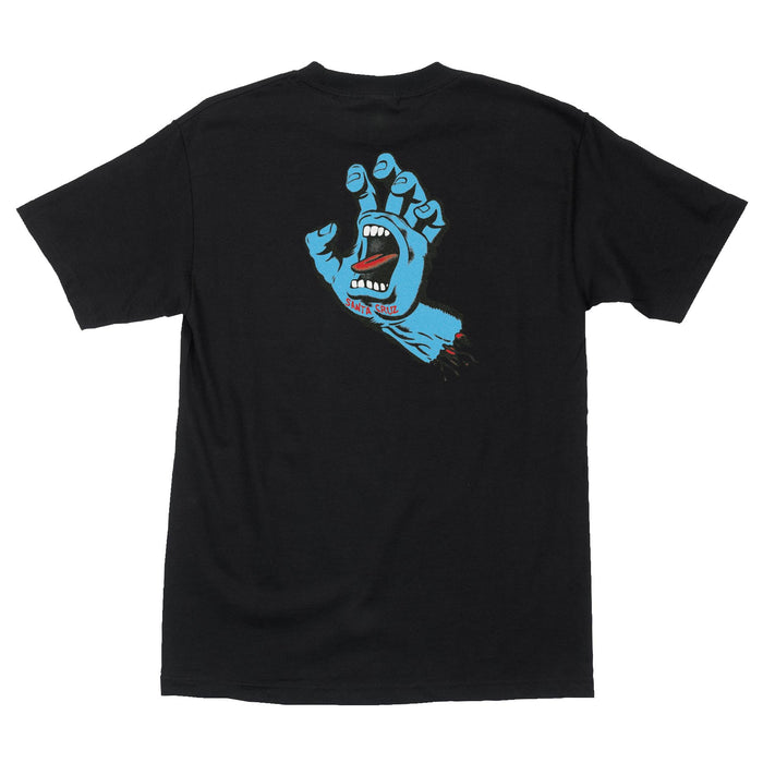 Santa Cruz Screaming Hand Short Sleeve T-Shirt Black