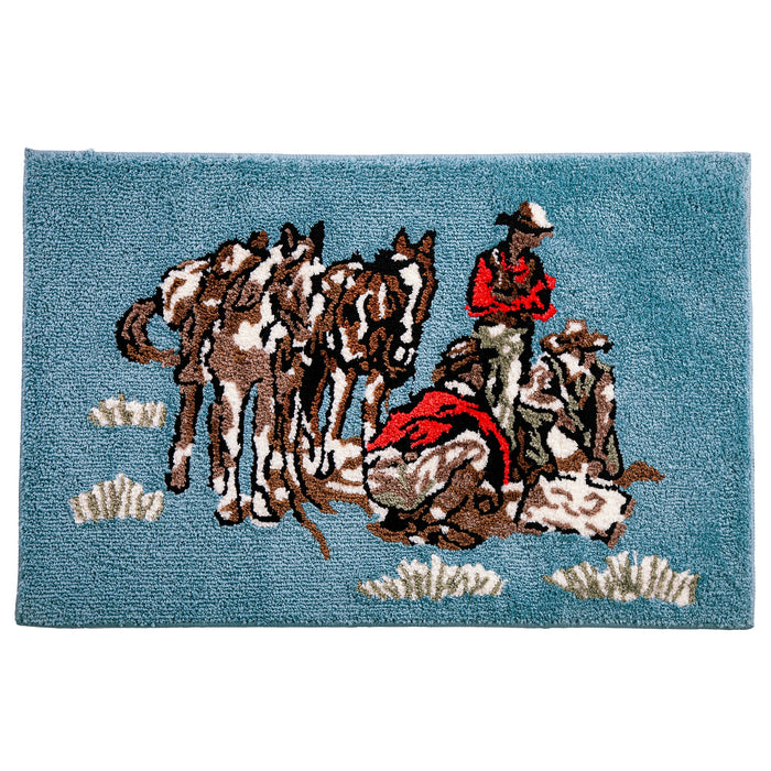 Settler Jacquard Bath & Kitchen Rug Bath or Kitchen Rug