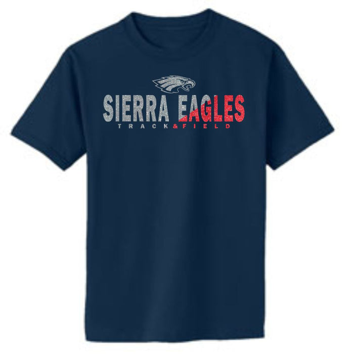 Sierra Track & Field Basic Tee- Matte or Glitter