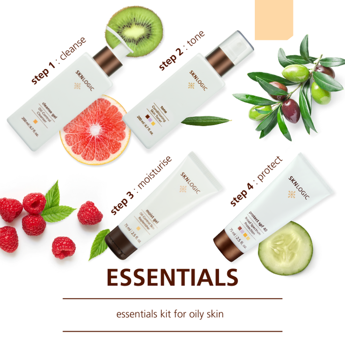 SKNLOGIC Prepacked Kit - Oily Skin Essential
