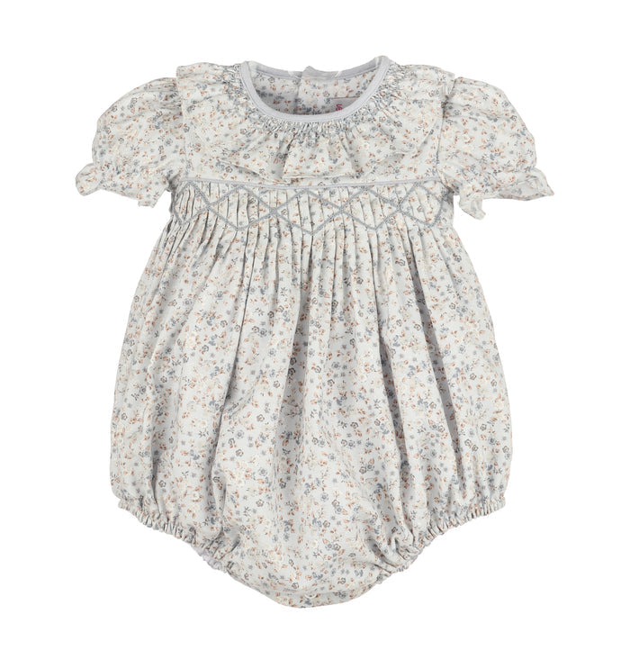 Sophie & Lucas Bloomy Chintz Girl Bubble, blue
