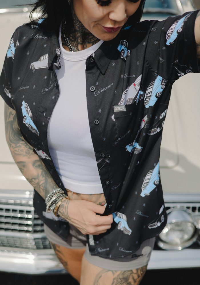 The Slab Women's Short Sleeve Party Shirt