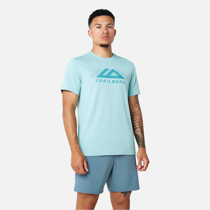 Trailberg Movement T-Shirt / Shorts Set - Arctic Chill
