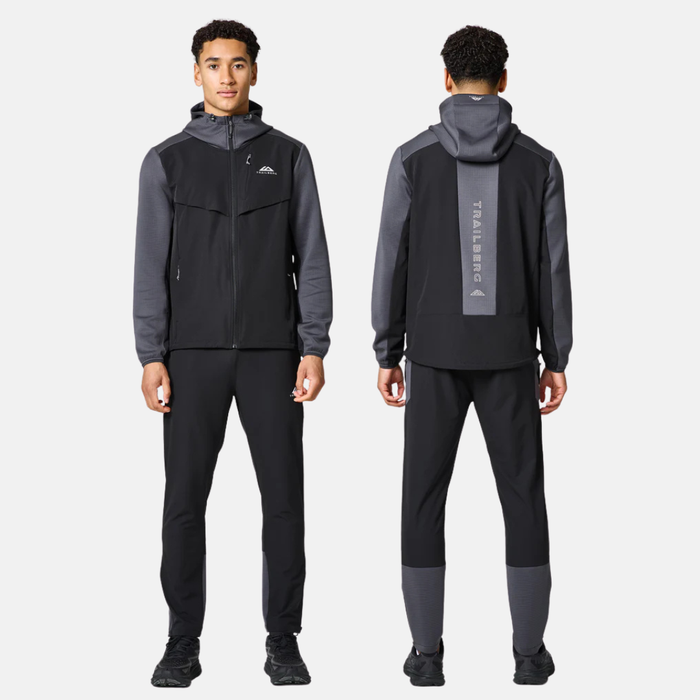 Trailberg Rapid Dash Pants - Black/Volcano Grey