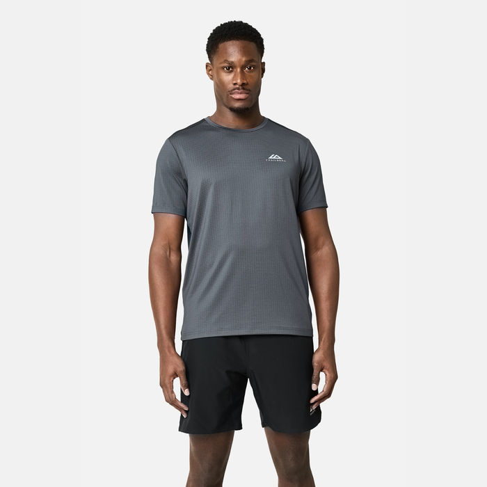 Trailberg Rapid Dash T-Shirt / Shorts Set - Volcano Grey/Black