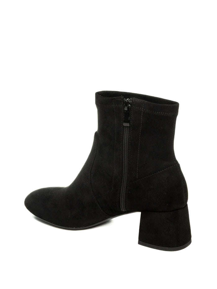 UMA PARKER NEW YORK Tronchetto elasticizzato nero 610 CAM-NERO