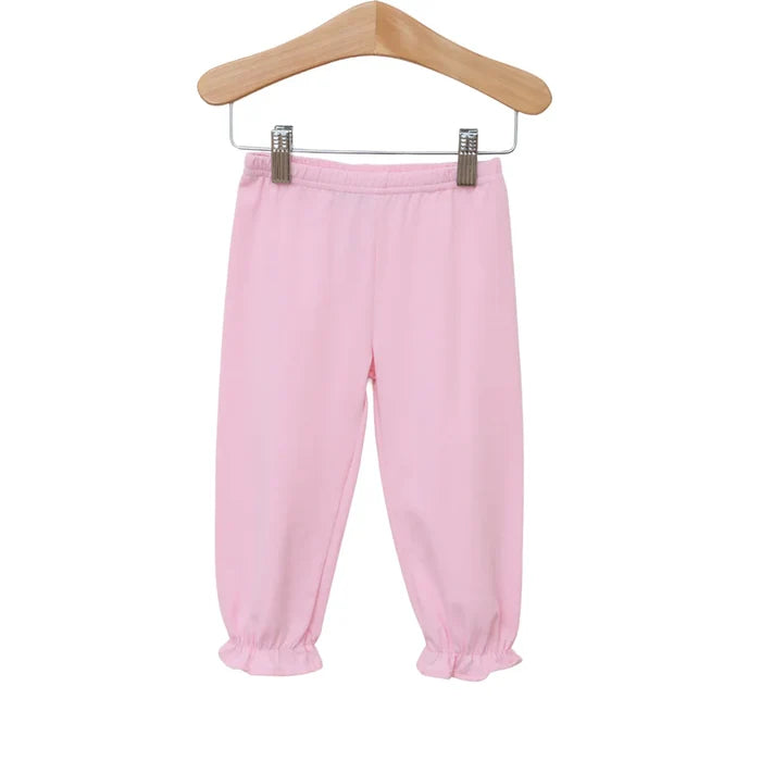 Trotter Street Bloomer Pant-Lt. Pink Ruffle