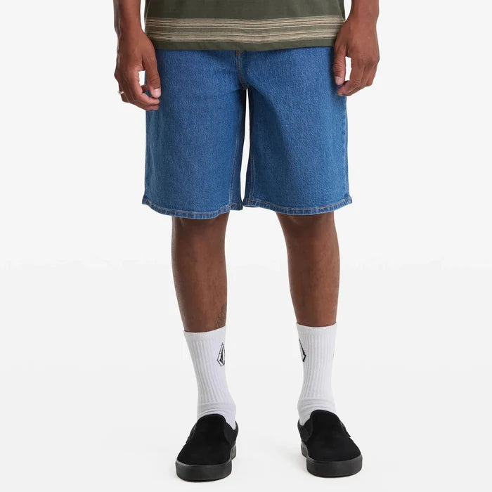 Volcom Billow Denim Short Bold Blue
