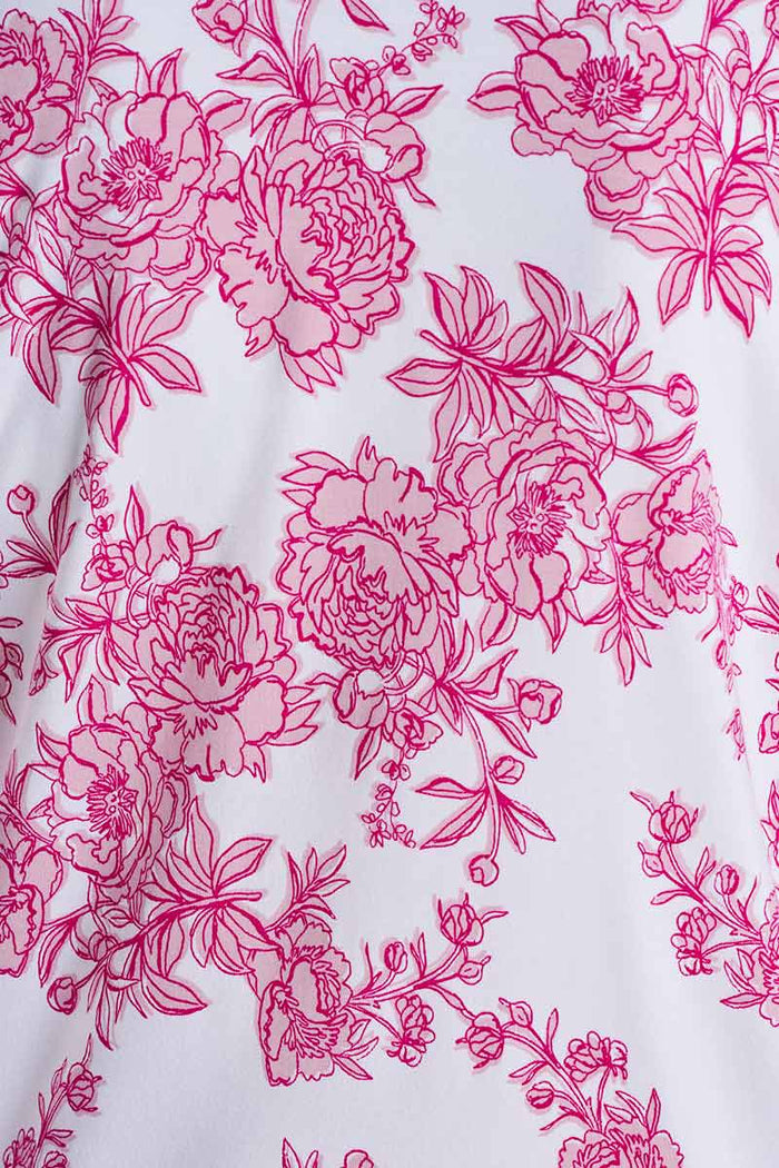 Vrae | Women's Fashion Wrap | Fuchsia Bouquet