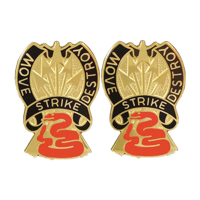 116th Cavalry Unit Crest (Move Strike Destroy) Army Unit Crests