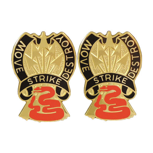 116th Cavalry Unit Crest (Move Strike Destroy) Army Unit Crests