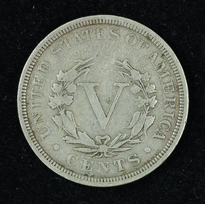 1900 5c Liberty V Nickel Five Cent Coin