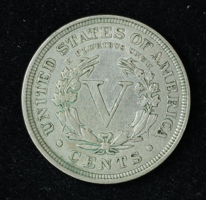 1900 5c Liberty V Nickel Five Cent Coin