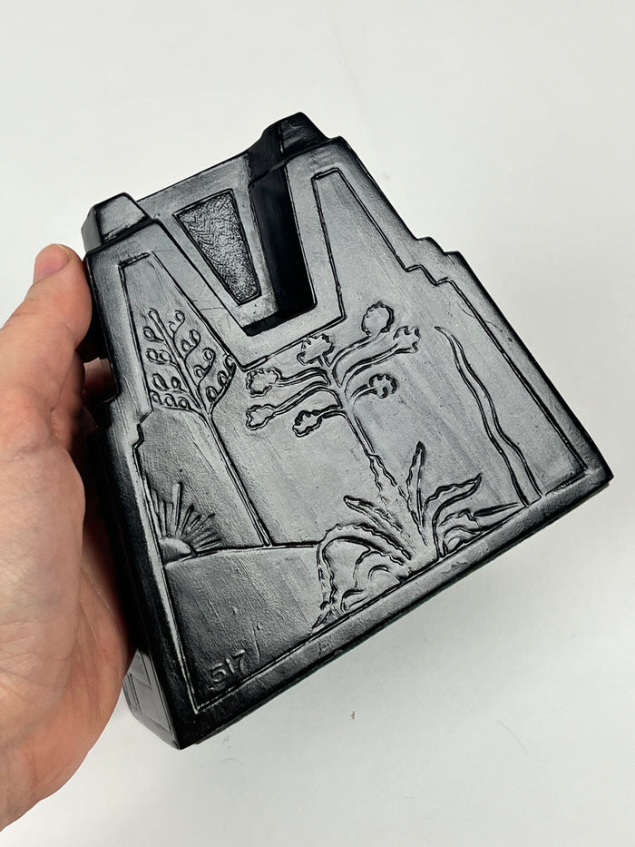 1920s Art Deco Pekingese Dog Bookends