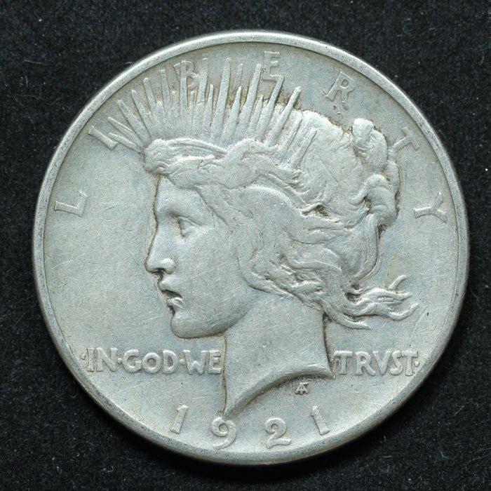 1921 Peace Dollar Silver $1 - Philadelphia - Key Date!