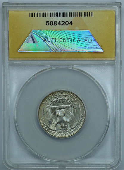 1953 S (San Francisco) Washington Quarter 25c - ANACS MS65