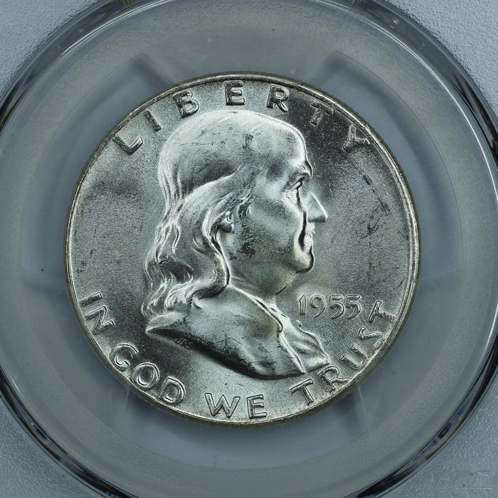 1955 Franklin Half Dollar 50c - PCGS MS65 Bugs Bunny FS-401