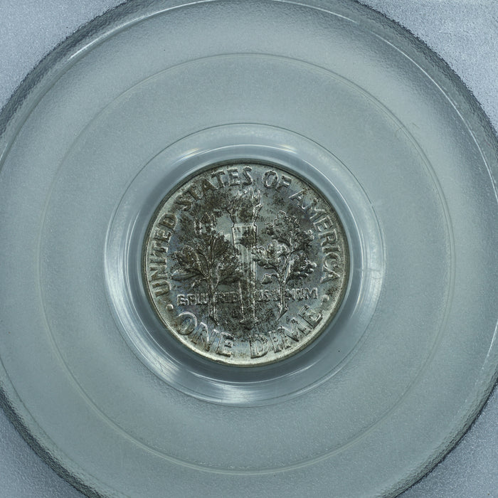 1962 D (Denver) Roosevelt Dime 10c - PCGS MS64 Old Sample Holder