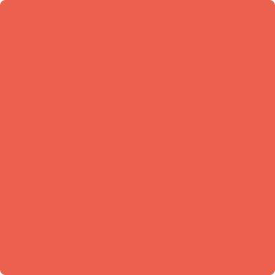 2010-30: Starburst Orange  a paint color by Benjamin Moore avaiable at Clement's Paint in Austin, TX.
