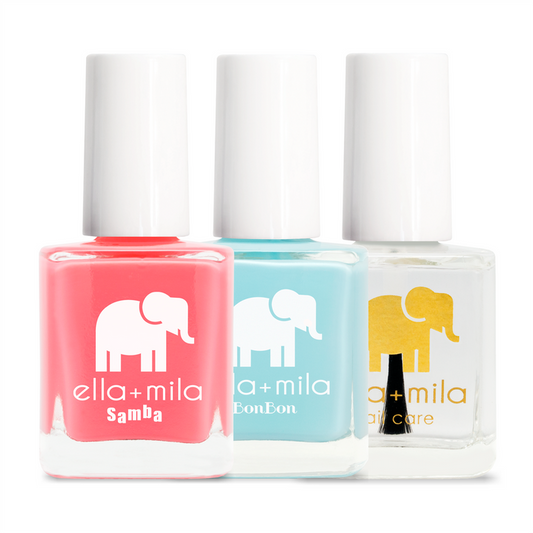 3-pack: Pinktini, Baby and In a Rush quick-dry top coat – ella+mila