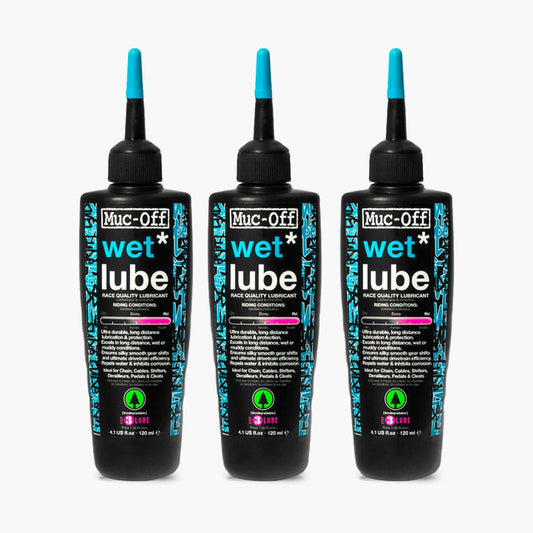 3 x Wet Weather Lube 120ml