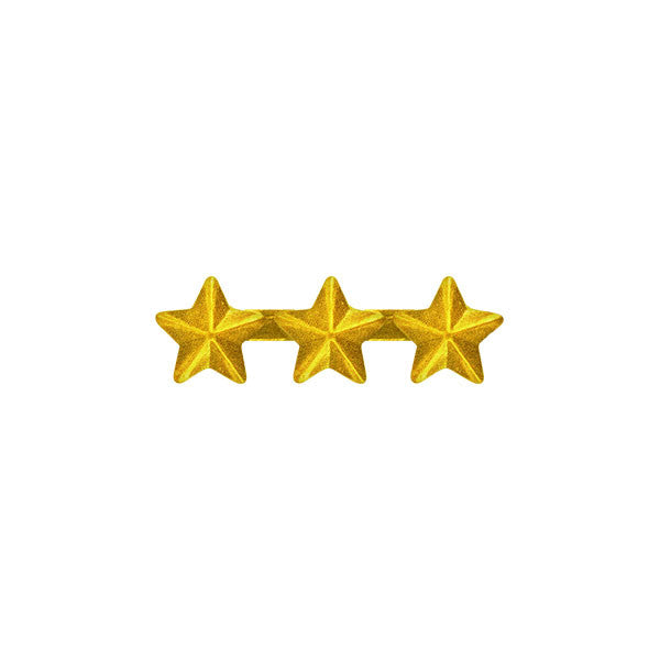 3/16" Triple Gold Star Device Devices / Attachments