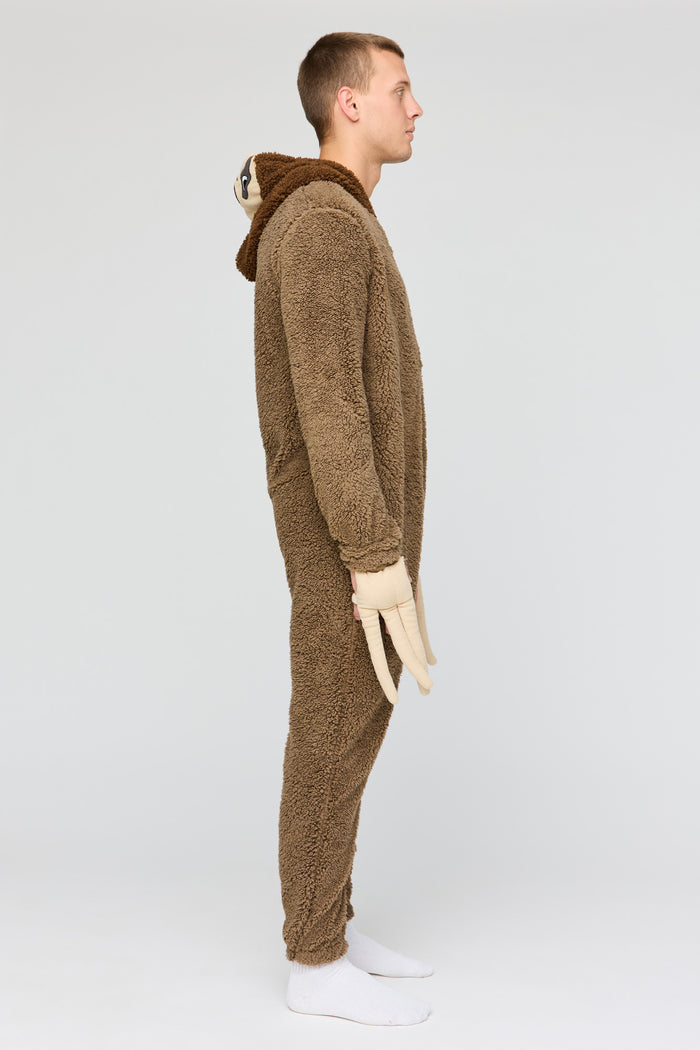3D Sloth Sherpa Onesie
