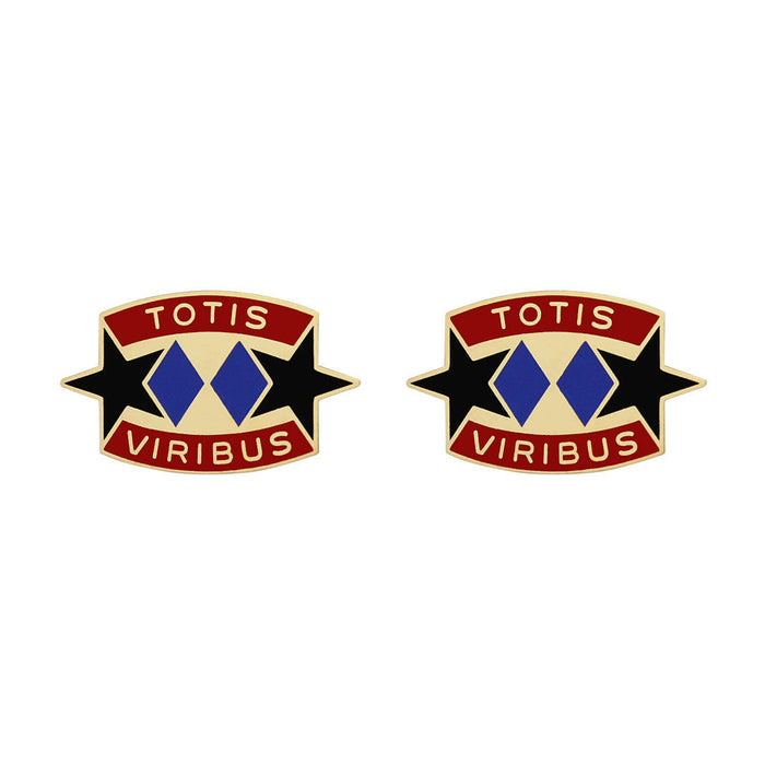 3rd Support Brigade Unit Crest (Totis Viribus) Army Unit Crests