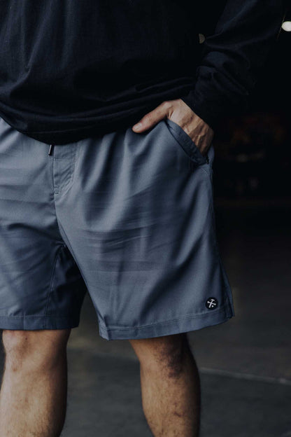 7" Gym Shorts - Charcoal