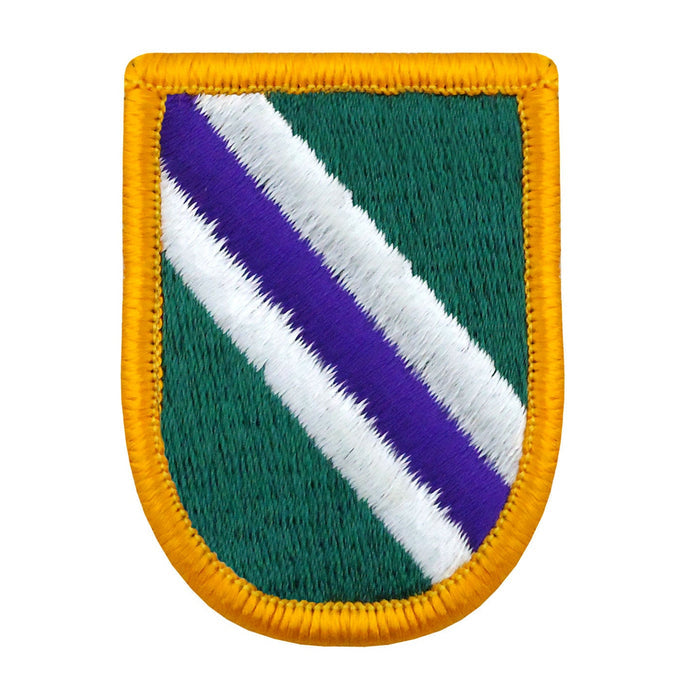 96th Civil Affairs Battalion Beret Flash Patches and Service Stripes