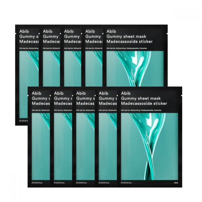 Abib Gummy Sheet Mask Pack Madecassoside Sticker