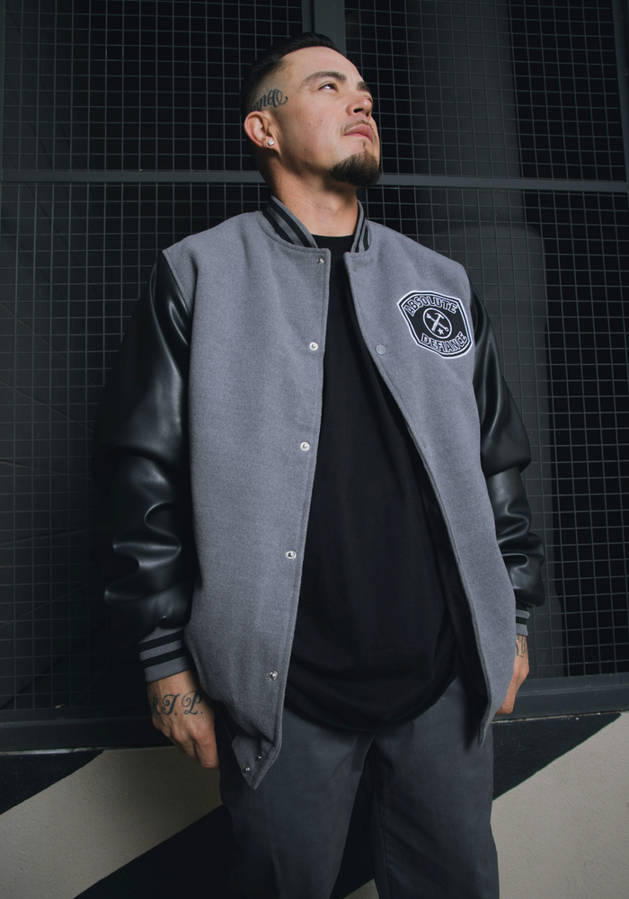 Absolute Defiance Wool Varsity Jacket