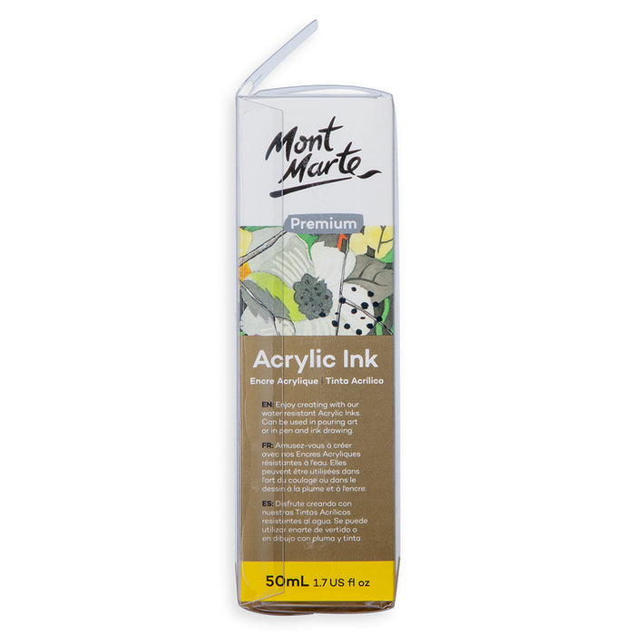 Acrylic Ink Premium 50mL (1.69 US fl.oz) – Cadmium Yellow