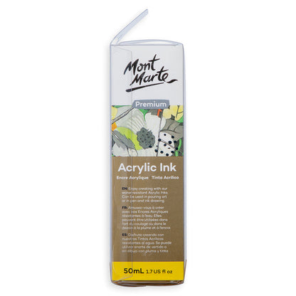 Acrylic Ink Premium 50mL (1.69 US fl.oz) – Cadmium Yellow