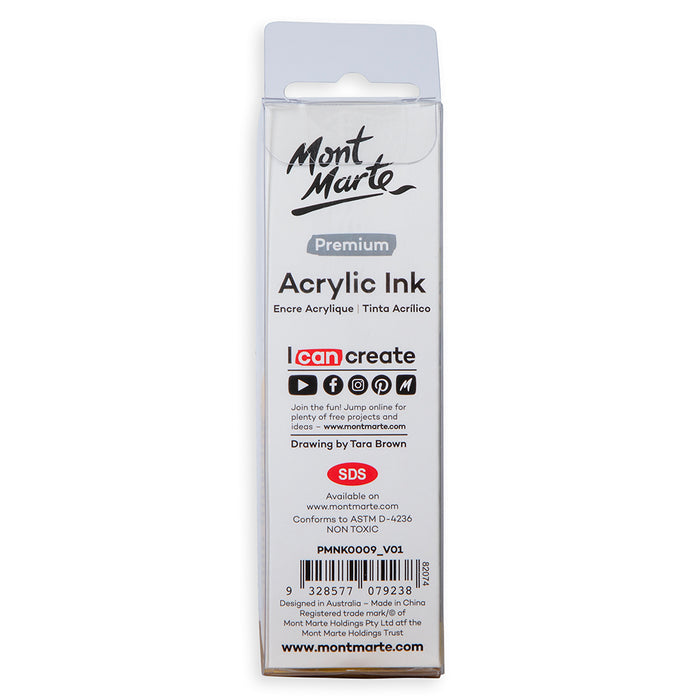 Acrylic Ink Premium 50mL (1.69 US fl.oz) – Cadmium Yellow