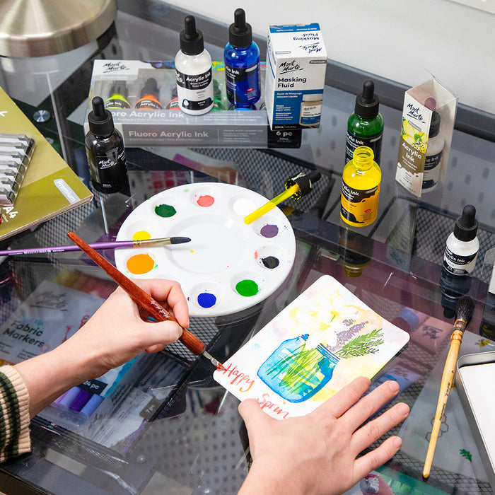 Acrylic Ink Premium 50mL (1.69 US fl.oz) – Scarlet