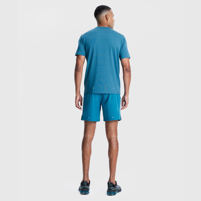 Agaru Pacer T-Shirt / Shorts Set - Teal Blue