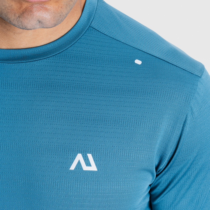 Agaru Pacer T-Shirt / Shorts Set - Teal Blue